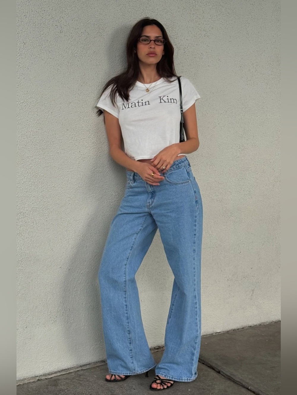 Abrand Women’s 99 Low Baggy Flare Gigi. Size 27.